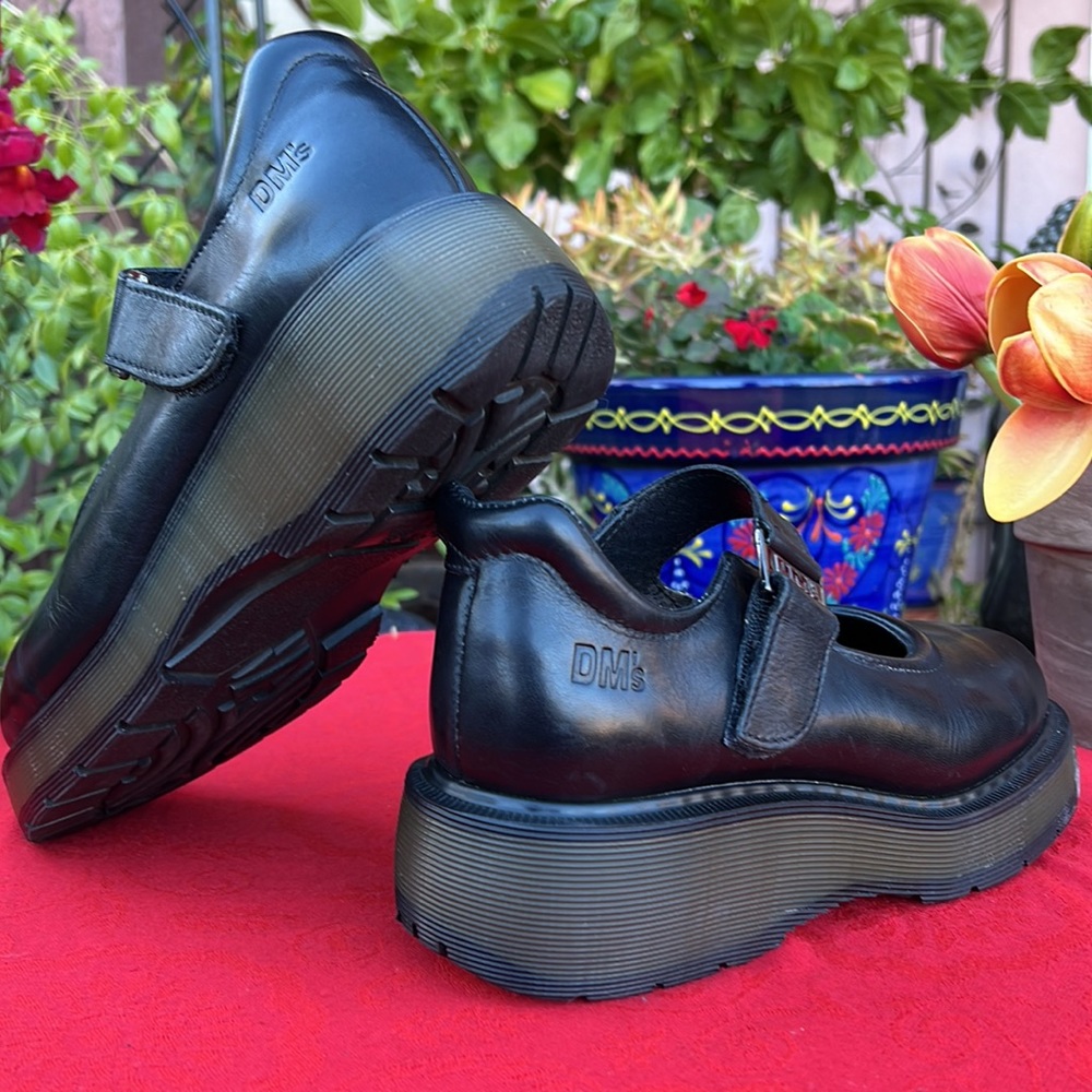 🏴 Dr. Martens MIE Vintage 90’s Chunky Platform Mary Janes UK 5 - Picture 10 of 17
